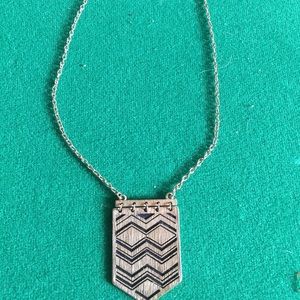 Brass Aztec necklace